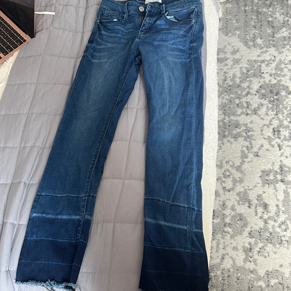 Cropped unpublished denim